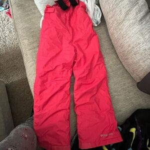 Columbia Pink Athletic Bottoms Lightweight Water-Resistant